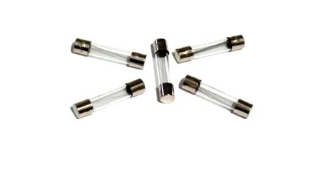 Set Of 5 F10 Al 250v F10al250v 10a 6mm X 30mm Glass Fuses Ebay