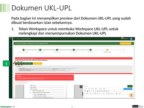 Pedoman Dan Panduan Penyusunan Ukl Upl Pptx