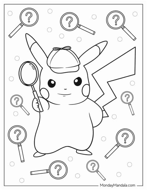 38 Pikachu Coloring Pages Free Pdf Printables Artofit