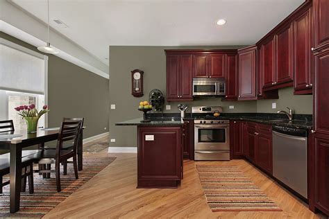 Cherry Wood Kitchen Cabinets Cherry Wood Kitchens Dark Wood Kitchen Cabinets Paint For