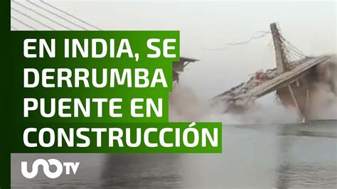 Colapsa Puente En Construcci N Youtube