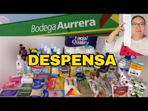 Despensa Mensual En Bodega Aurrera Cazando Ofertas Compras