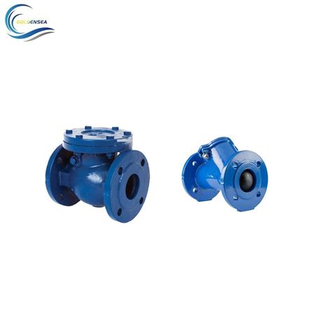 Ball Type Check Valve Din Dn100 Ductile Iron Normal Temperature Pn16