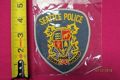 SEATTLE POLICE SERVICE PRIDE DEDICATION COLLECTOR PATCH | eBay