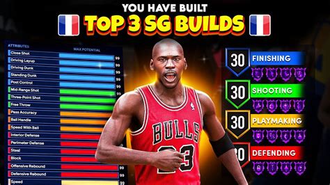 NBA 2K24 LES MEILLEURS BUILDS EN ARRIÉRE TOP 3 META SG SHOOTING