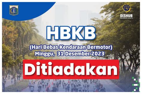 Dishub DKI Tiadakan Car Free Day Pada Malam Tahun Baru Intime ID