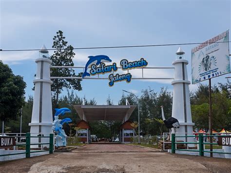 Tiket Masuk Beach Safari Batang Jateng Beach Safari Batang Jateng