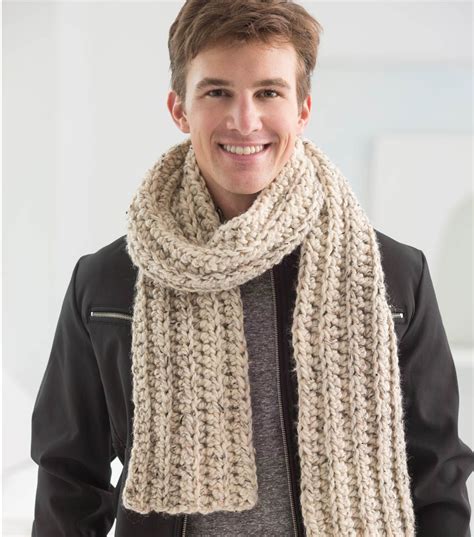 Mens Scarf Crochet Pattern