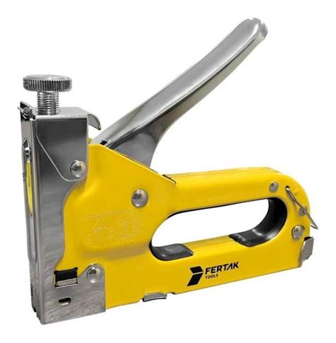 Fertak Grampeador Tapeceiro Profissional 4 14MM C Grampos Grampeador