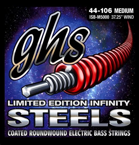 Ghs Announces Limited Edition Infinity Steel Bass Strings No Treble