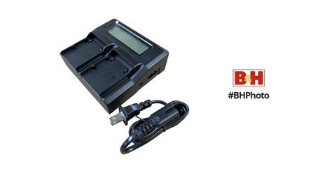 Bescor Canon Bp A60 Dual Bay Battery Charger With Lcd Bpa60dbc