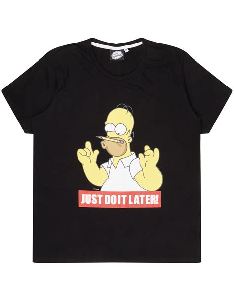 Herren T Shirt Mit Simpson Print Takko Fashion