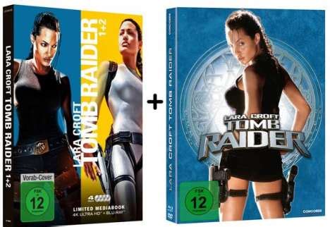 Tomb Raider I II Ultra HD Blu Ray Blu Ray Im Mediabook 2 Ultra