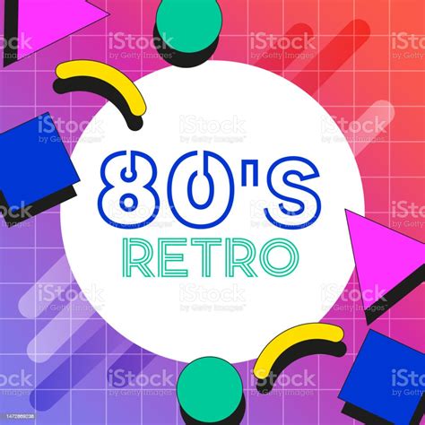 80s Retro Banner Stock Illustration - Download Image Now - 1980-1989 ...