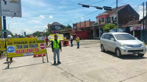 Kurangi Jalan Rusak Kendaraan Berat Dari Solo Dilarang Masuk Kota