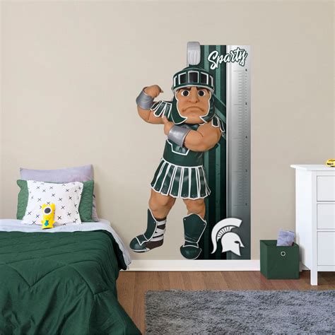 Michigan State Spartans Growth Chart Wall Decal Fathead Official Site