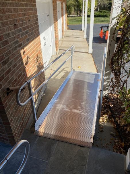 Aluminum Wheelchair Ramps In Chicago Il Lifeway Mobility