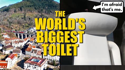 Why A Romantic German Town Built The Worlds Biggest Toilet Youtube