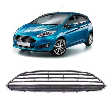 Parrilla Superior Ford Fiesta Kinetic Al Cromada En Venta En