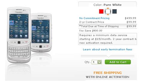 Blackberry Torch Price Dropped To 9999