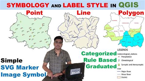 Symbology And Label Style For Vector In Qgis Youtube