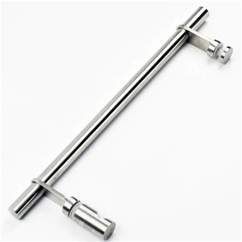 Top Brushed Satin Stainless Steel 304 Glass Sliding Barn Door Handle ...