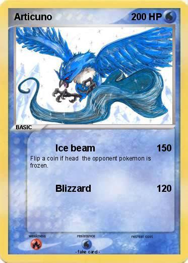 Pokémon Articuno 899 899 Ice Beam My Pokemon Card