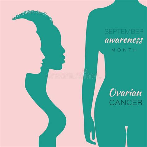 Ovarian Cancer Awareness Month Vector Banner Stock Vector