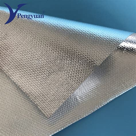 Good Reflective Aluminum Foil Coated Fiberglass Fabric Sarking Foil