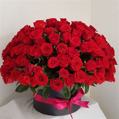 Stunning Red Rose Arrangement