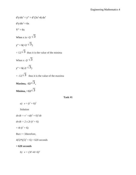 Engineering Mathematics Solved Assignments And Essays Desklib