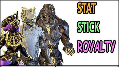 Atlas Excalibur Khora Stat Stick Royalty Warframe Builds YouTube