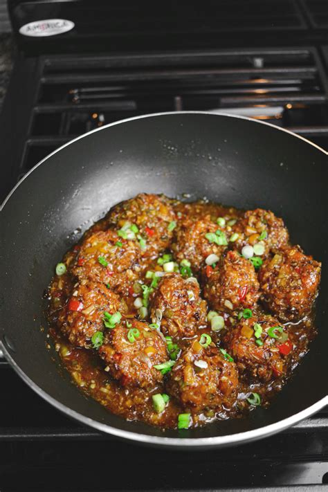Vegetable Manchurian Chocolate And Cheese Please