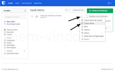 Como Usar O Gerenciador De Senhas Gr Tis Bitwarden Banco De D Vidas