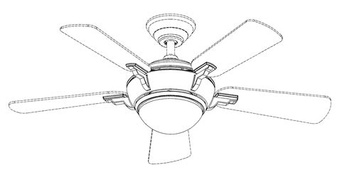 Ceiling Fan Coloring Pages