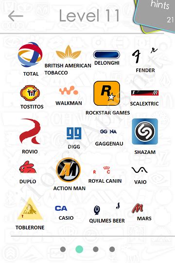 Logos Quiz Answers Level 11 Part 2