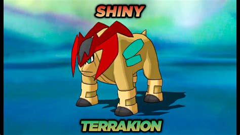 Shiny Terrakion Pokemon Ultra Moon Youtube