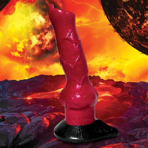 Creature Cocks Hell Hound Canine Penis Silicone Dildo Fantasy House Maids