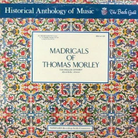 Thomas Morley / The Deller Consort* - Madrigals Of Thomas Morley (1973 ...