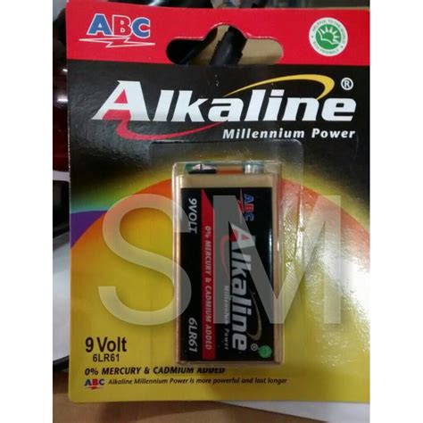 Jual Baterai Battery Alkaline Abc Kotak V Volt Volt Shopee Indonesia