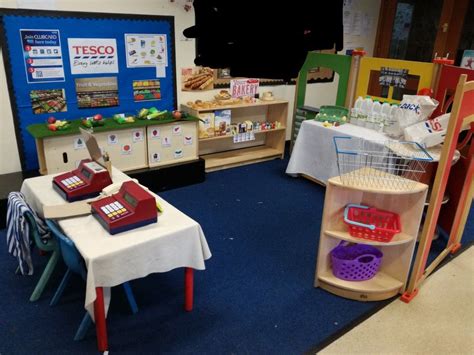 Pin By Sophie Mulcahy On Kuri Role Play Areas Eyfs Role Play Areas Supermarket