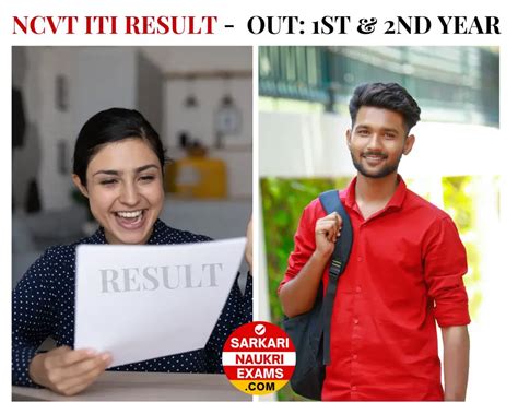 Ncvt Mis Iti Result 2023 Declared Check Your 1st And 2nd Year Cbt Exam