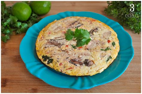 Três em Casa Como fazer omelete de sardinha na frigideira sem desmanchar