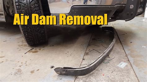 Air Dam Removal Free Ground Clearance MOD AnthonyJ350 YouTube