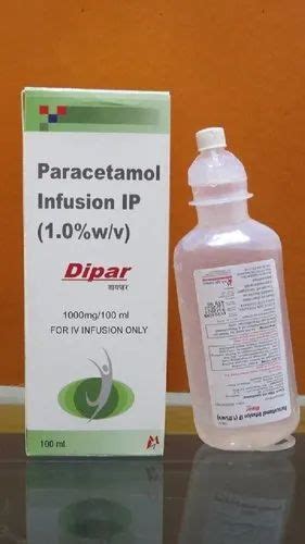 TRAIL P Paracetamol Iv Infusion Packaging Type Bottle Dose 100 ML