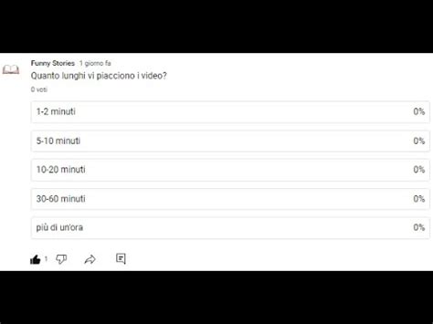 Rispondi Al Sondaggio Youtube