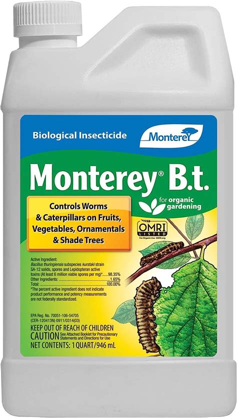 Amazon Monterey Lg Bacillus Thuringiensis B T Worm