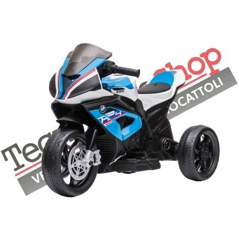 Moto Elettrica Per Bambini Bmw Hp Race V Ruote Blu