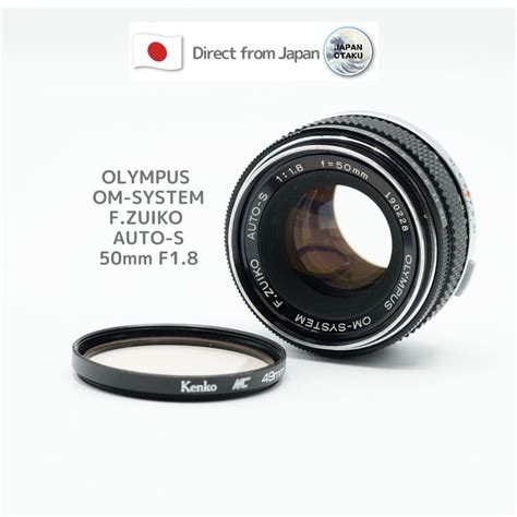 Used In Japan Vintage Lens Olympus Om System F Zuiko Auto S Mm