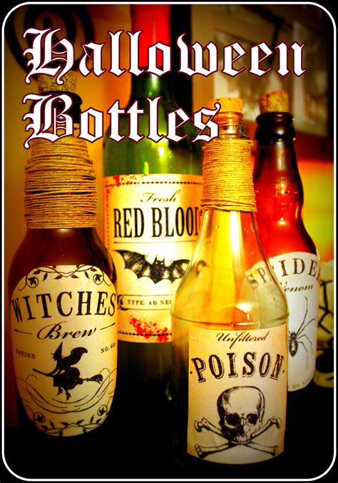 Homevolution Halloween Bottles